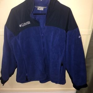 Columbia titanium medium jacket fleece